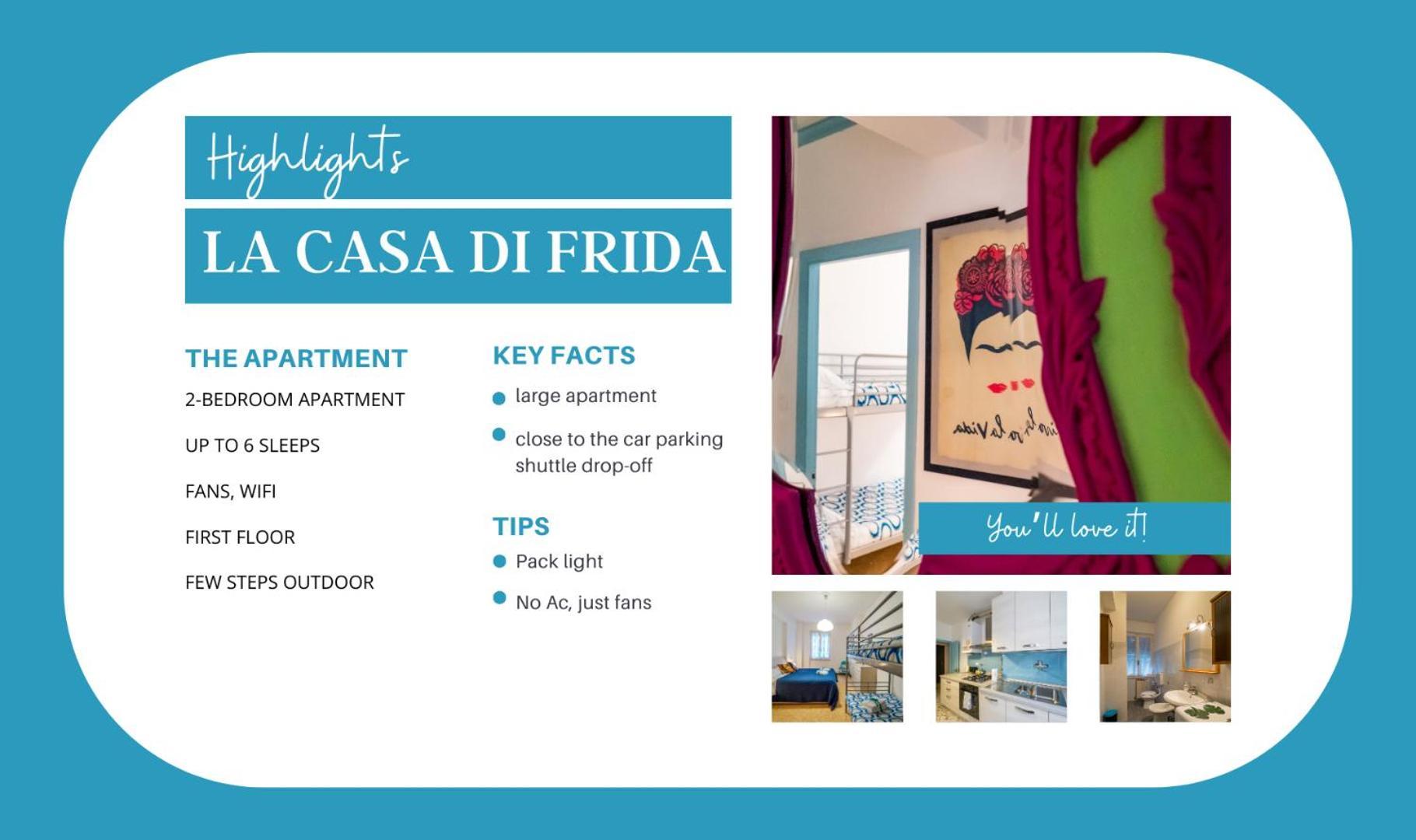 La Casa Di Frida Διαμέρισμα Βερνάτσα Εξωτερικό φωτογραφία